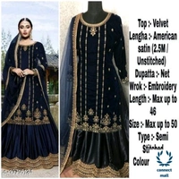 Trendy Alluring Sharara - Blue